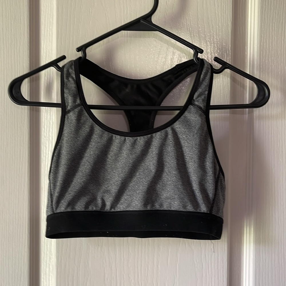 Champion gray sports bra
